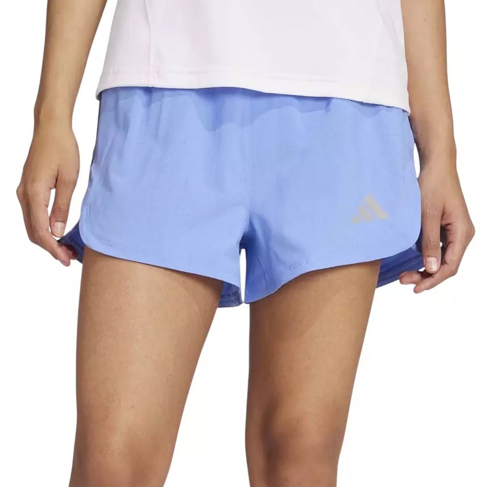 NWT Adidas Racer Pacer Woven Shorts | Blue Fusion | Size XS